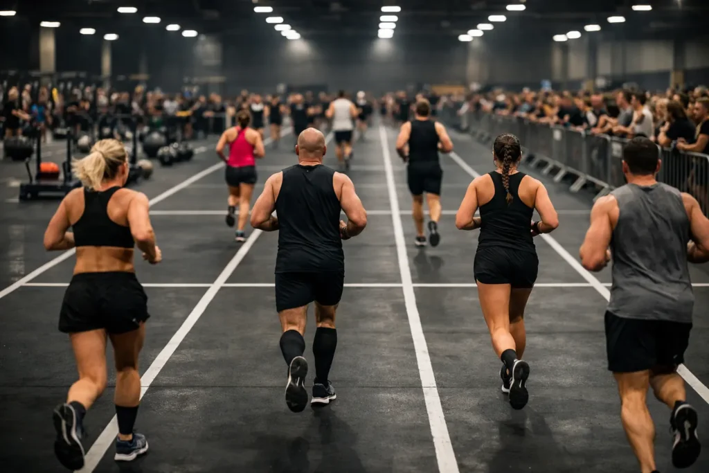 run multiple 1 km segments