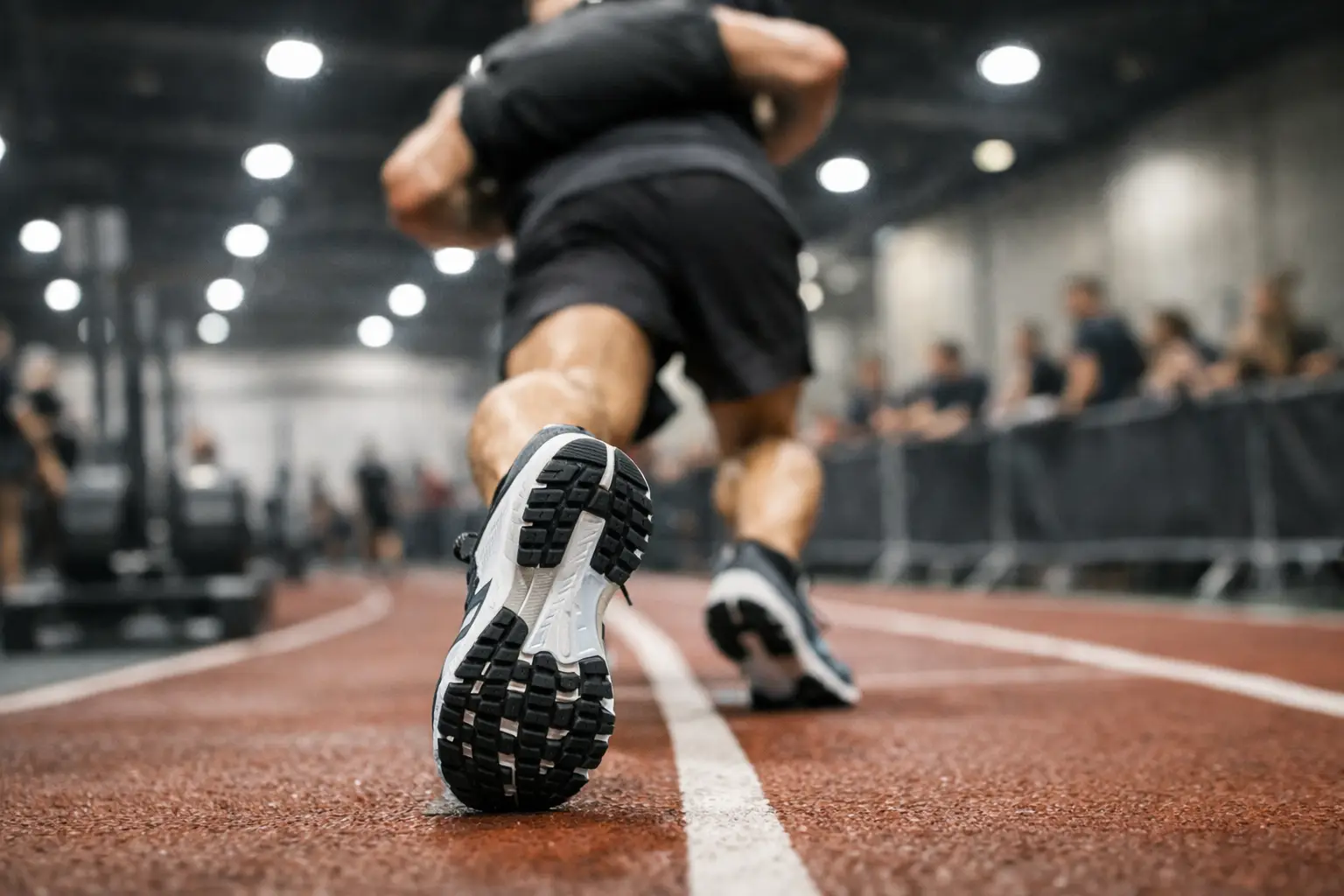 Best shoes for HYROX during an indoor hybrid race combining running and functional workouts