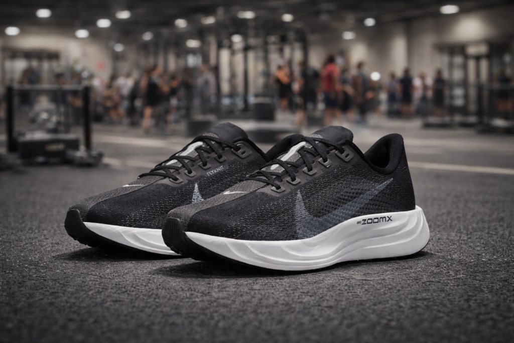 Beginner-friendly running shoe suitable for HYROX training and race day