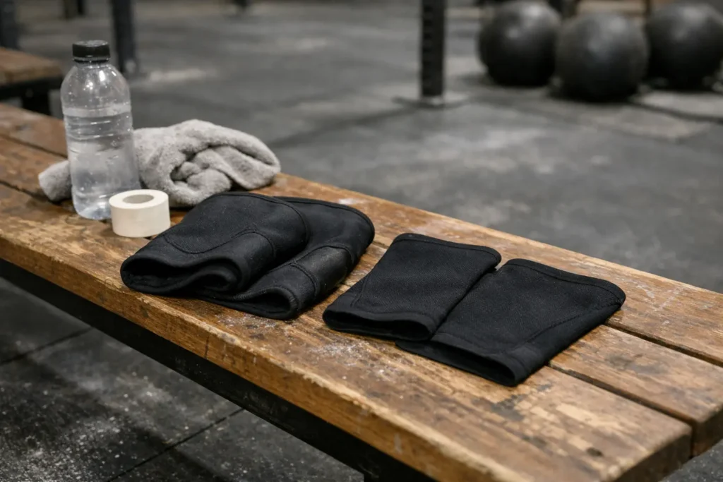 choosing knee sleeves for HYROX training neoprene vs compression comparison