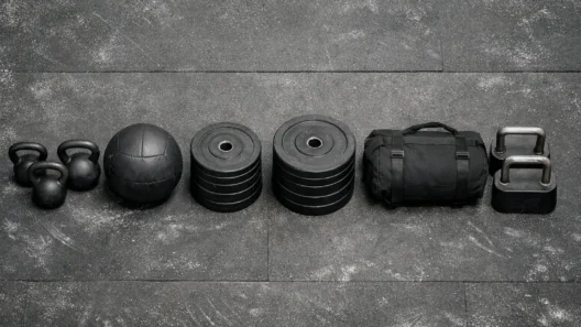 hyrox weights equipment kettlebells plates sandbag