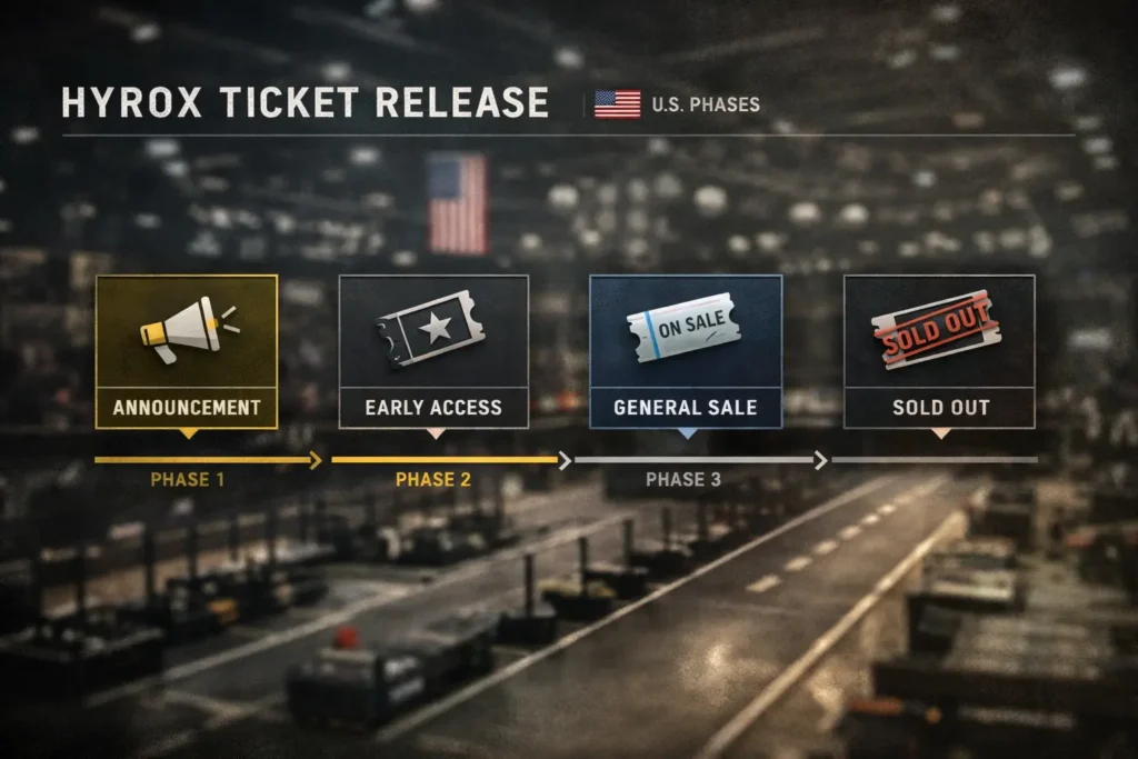 how HYROX tickets go on sale in the US release process timeline