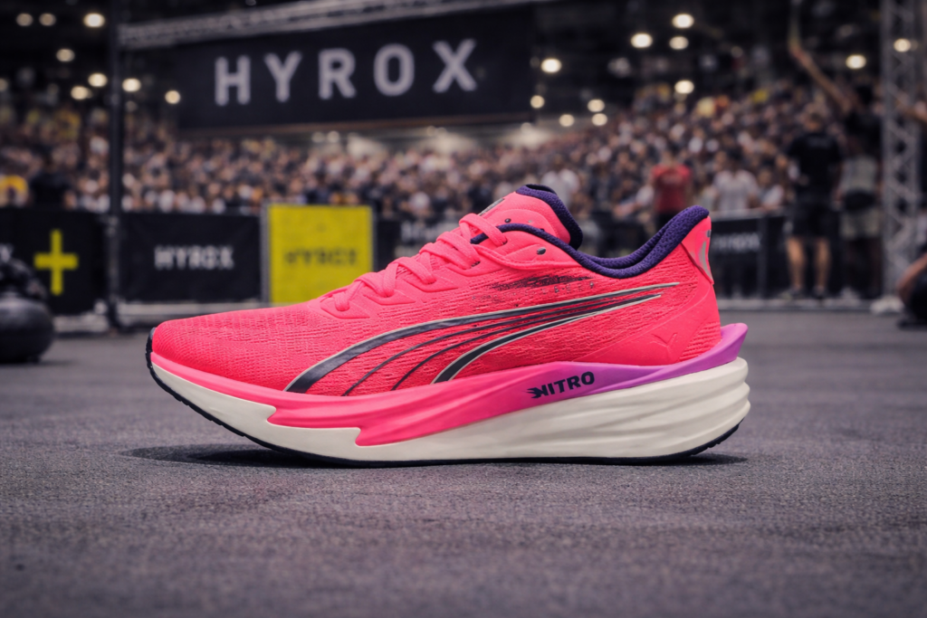 PUMA x HYROX Deviate NITRO 4 — best shoes for HYROX speed-focused athletes