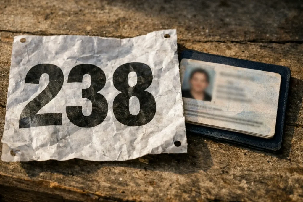 Race bib and ID required for athlete check-in at HYROX DC 2026