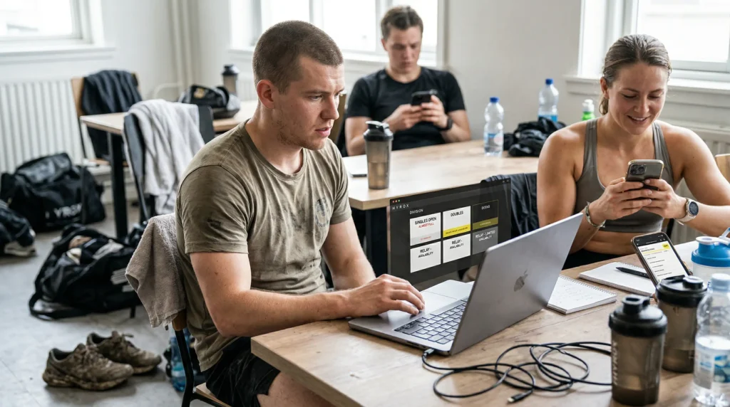 hyrox division choice ticket availability athletes choosing race category before sell out