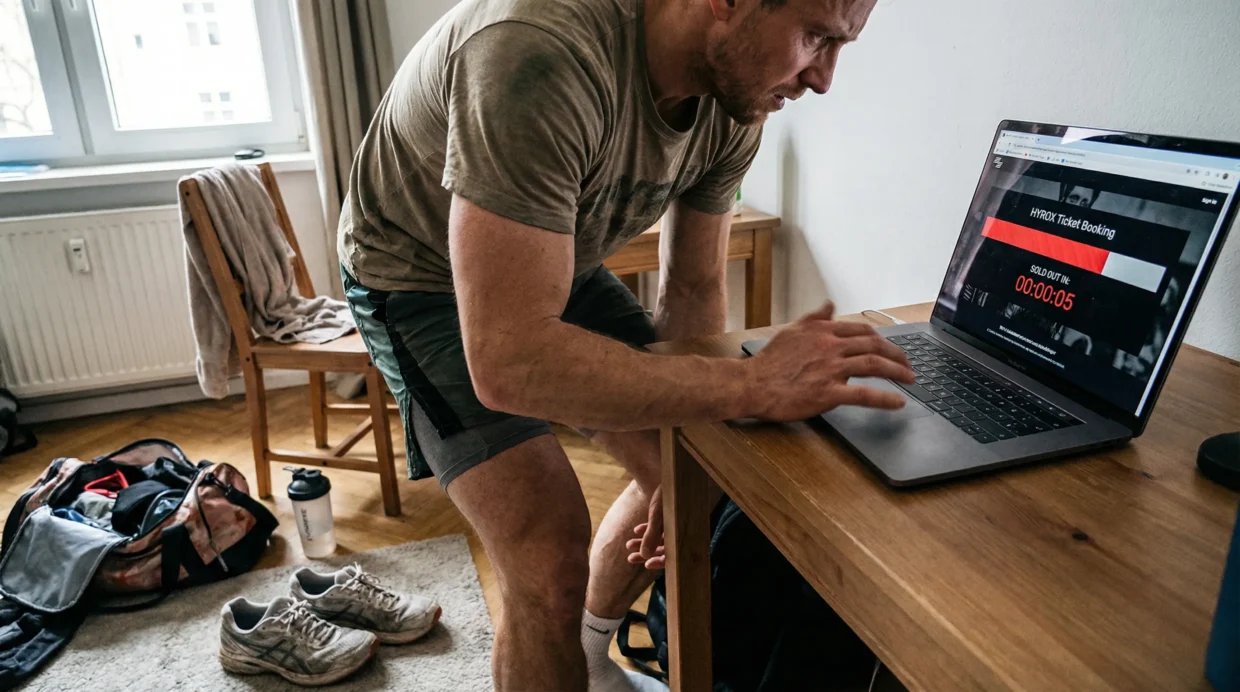 how to secure HYROX tickets quickly before sold out using laptop real scenario