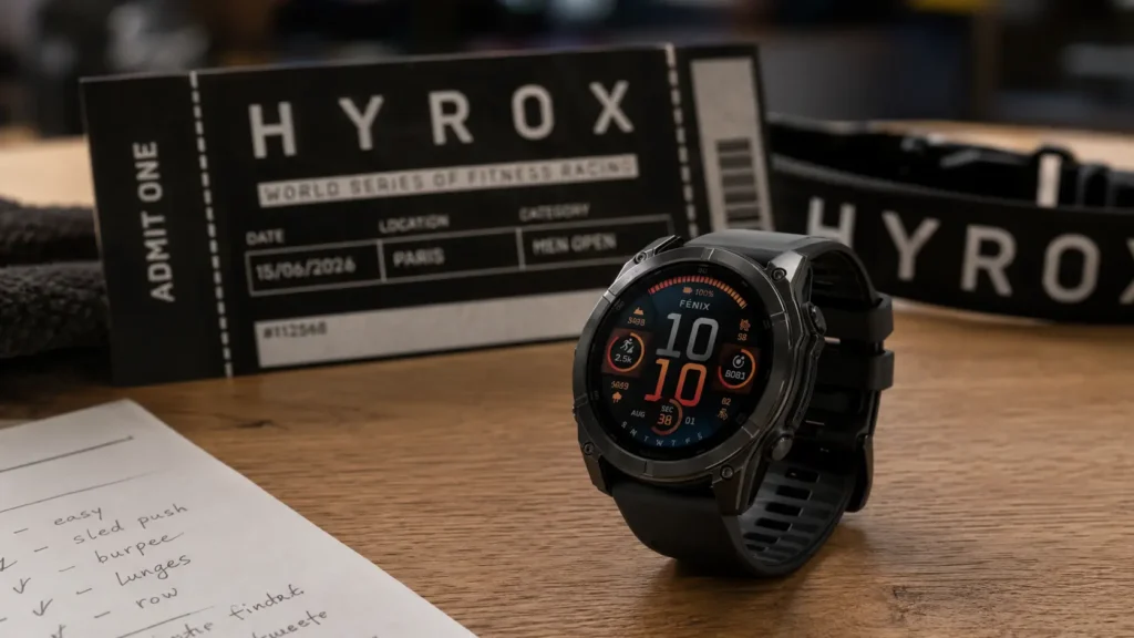Garmin Fenix 8 47mm — best premium watch for HYROX multi-sport athletes