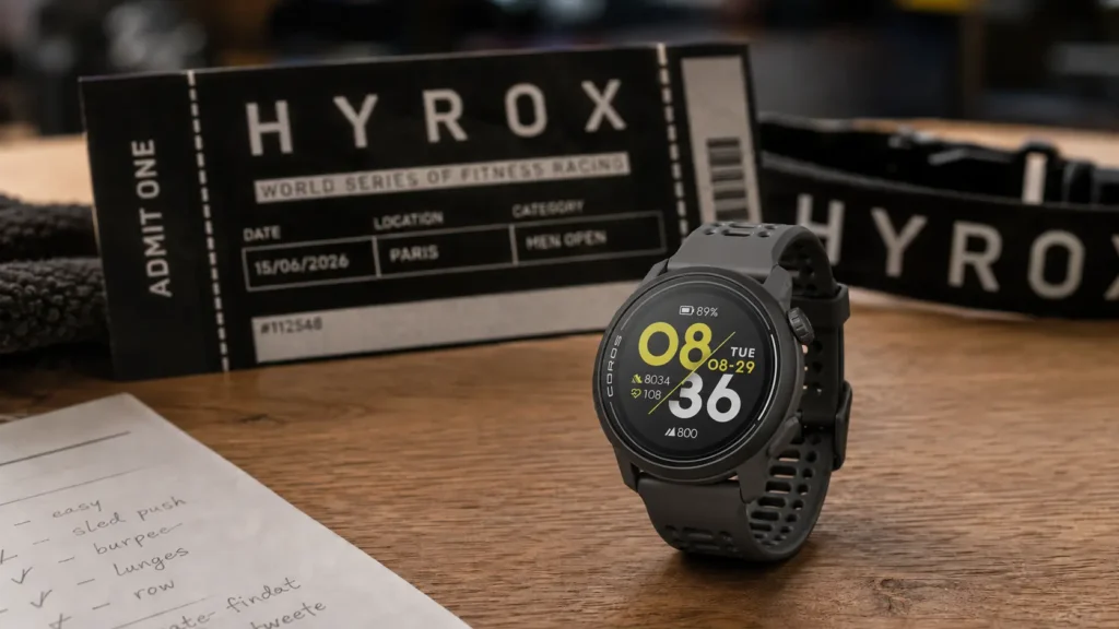 Coros Pace 3 — best budget watch for HYROX under $230
