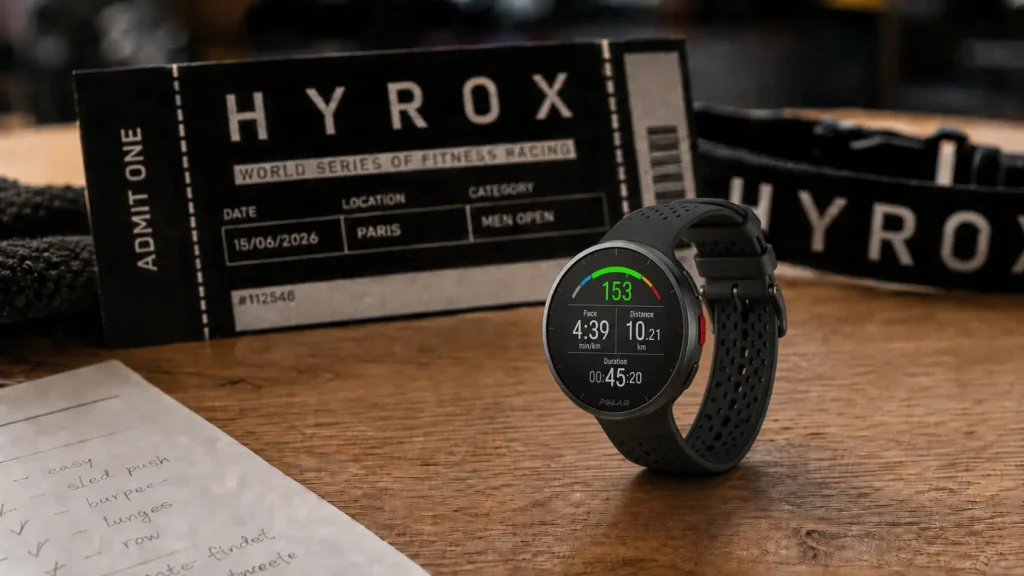 Polar Pacer Pro — best watch for HYROX for recovery tracking and HRV monitoring