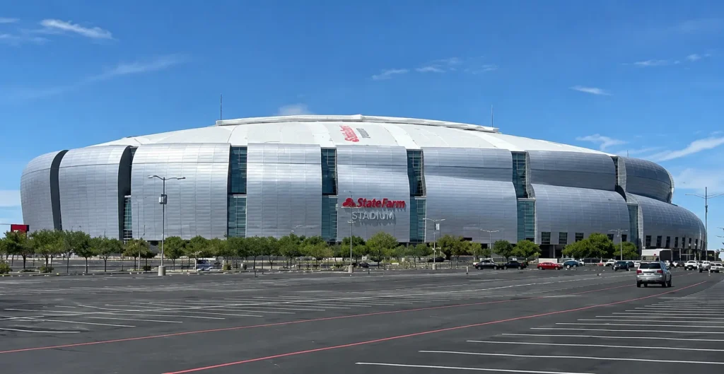 State Farm Stadium in Glendale, Arizona, host venue for HYROX Phoenix's debut race