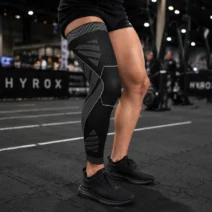 compression leg sleeve for HYROX training