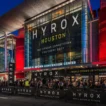 George R. Brown Convention Center lit up at night for HYROX Houston, host venue for HYROX Houston 2027