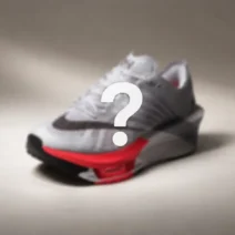 Nike Hybrid shoes for HYROX shown with a question mark, teasing the new release