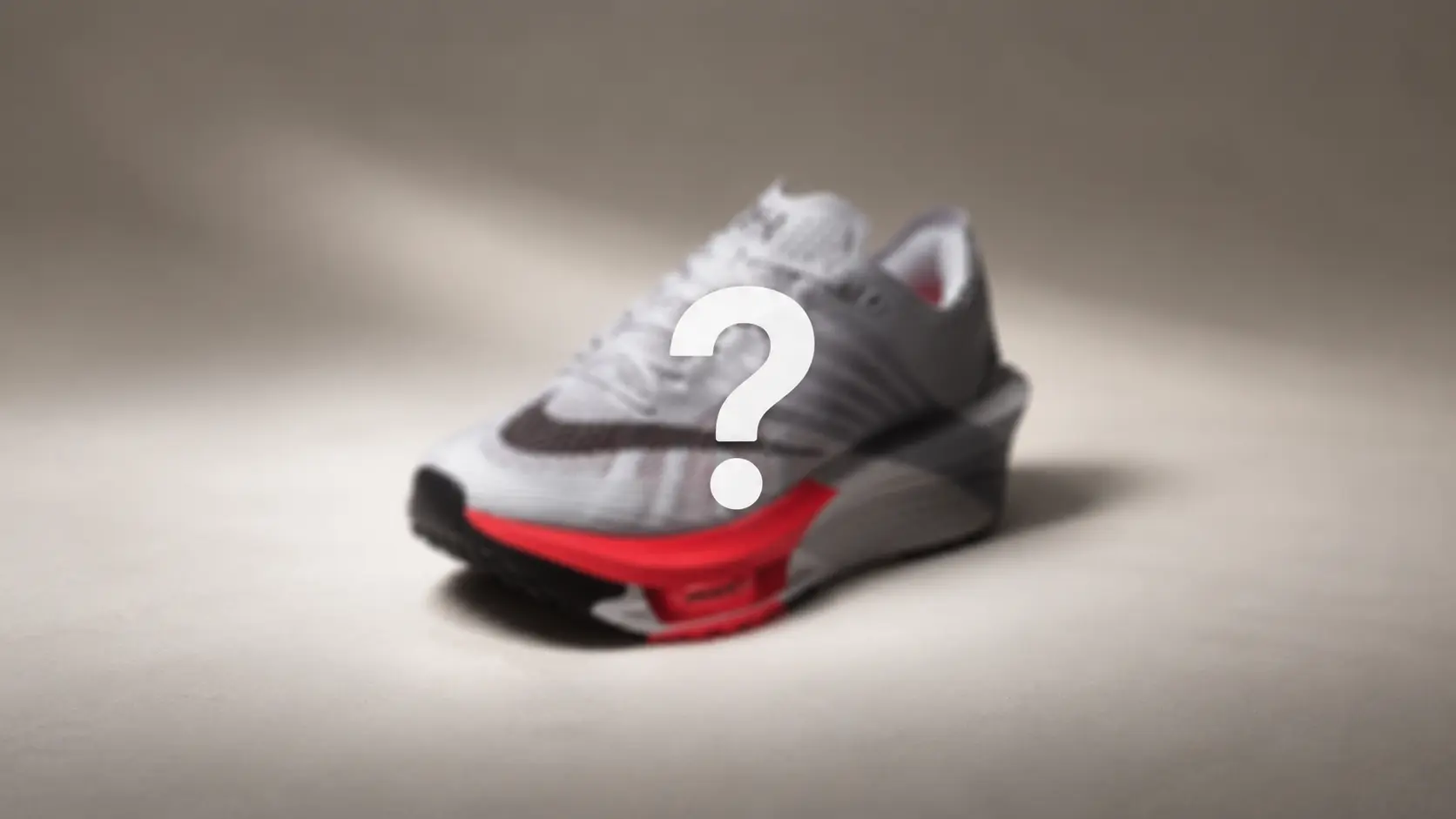 Nike Hybrid shoes for HYROX shown with a question mark, teasing the new release