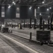 Empty HYROX competition hall representing the sport's push to be in the Olympics by 2032