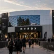 HYROX Budapest 2026 venue entrance at Hungexpo